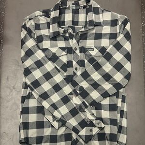 KUIU Black & Gray Buffalo Plaid Button-Down Work Shirt